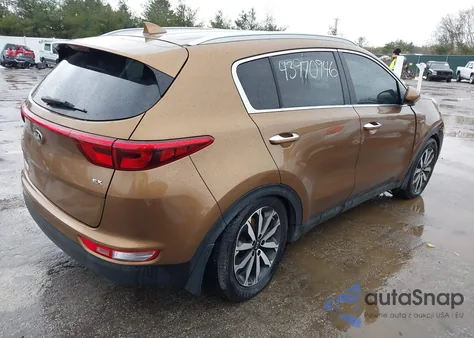 2017 Kia Sportage Ex из США, поврежденный, VIN KNDPNCAC9H7107318